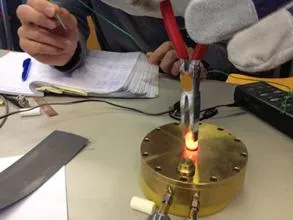 Fig. 1 Temperature dependent measurement.