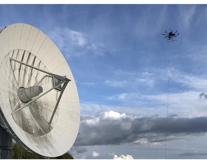 In our projects, we work with UAVs, such as the HFT C3, as seen in the photo.