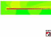 leaky wave radiation @ 3.7 GHz: LH domain