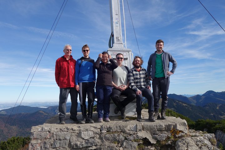 CPH Group picture at Wallberg 1722m in 10/2024 (Foto: Christian Jirauschek TUEICPH)