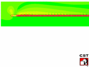 leaky wave radiation @ 4 GHz: broadside radiation